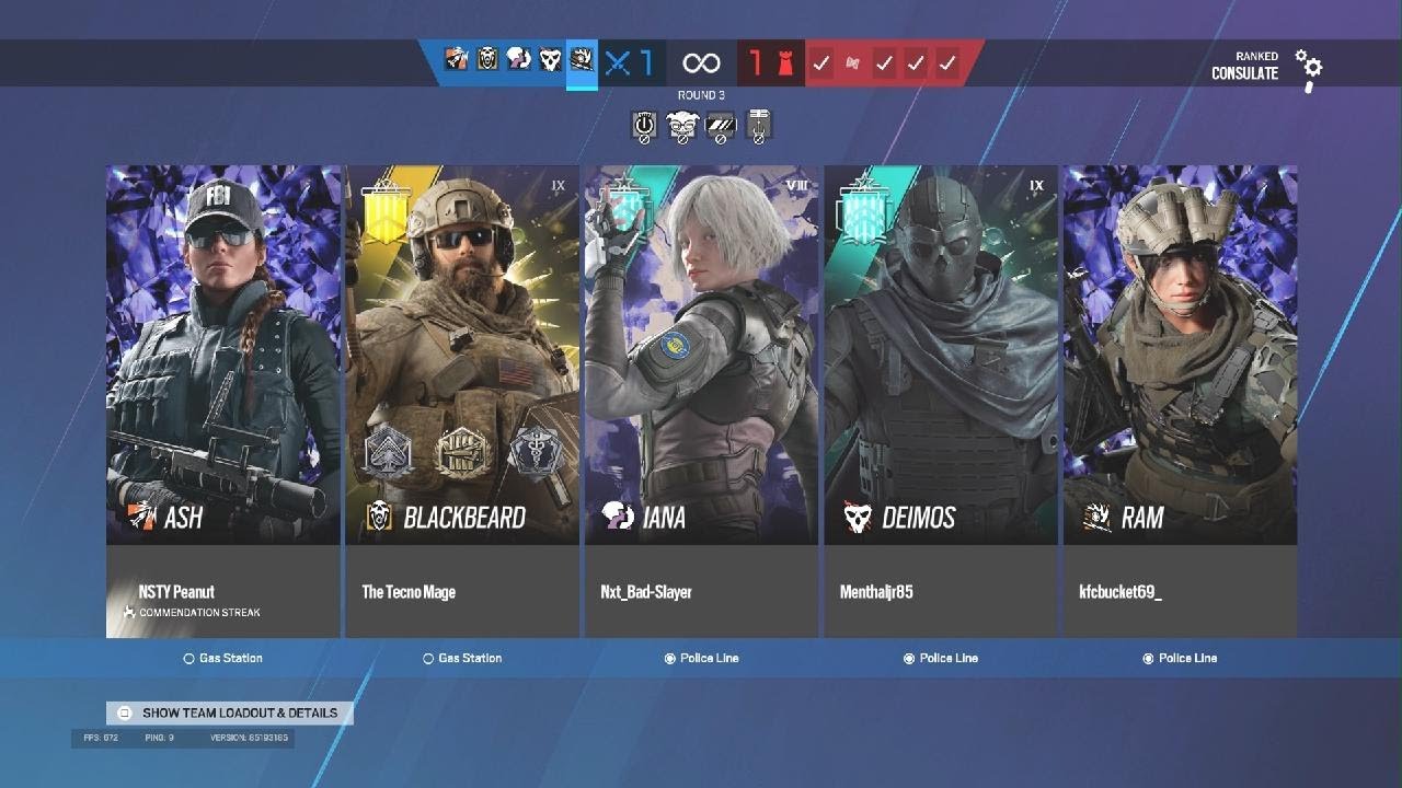 Tom Clancy's Rainbow Six Siege Round win - YouTube