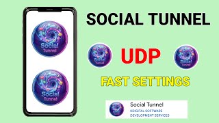 How to setup Social Tunnel VPN with udp settings for fast and secure browsing  screenshot 1