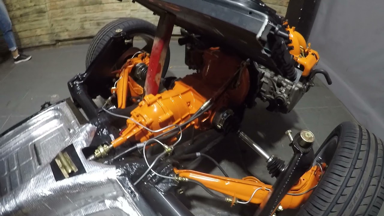 CHASSI TUDAO MOTOR SUBARU DIREÇÃO DE MONZA SUSPENSÃO IRS E FREIO A DISCO - GARAGE 67