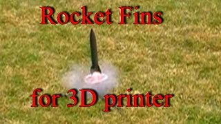 Model Rocket Fin design for 3D printing  two minutes of science