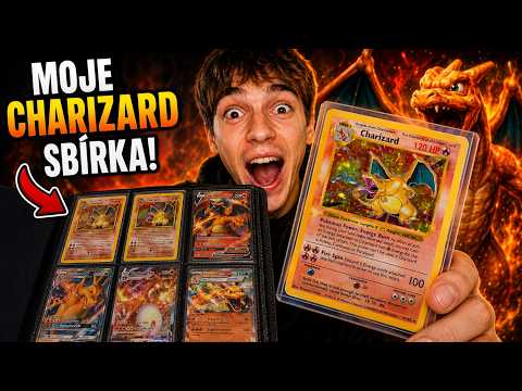 Ukázal jsem moji sbírku Charizardů!