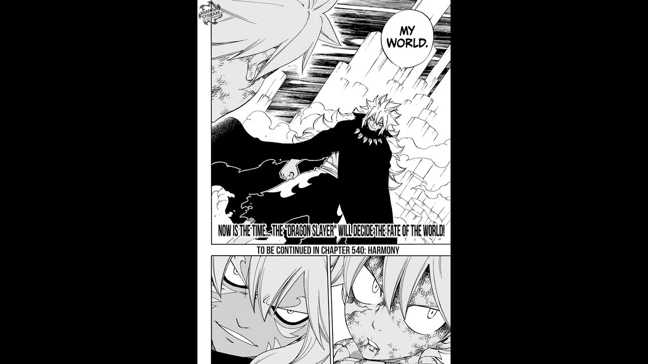 Fairy Tail Chapter 539 Review The Deciding Dragonslayer Battle - YouTube