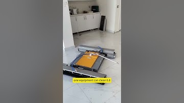 Solar panel double head cleaning robot from our Turkish customer #solarpanelcleanrobot