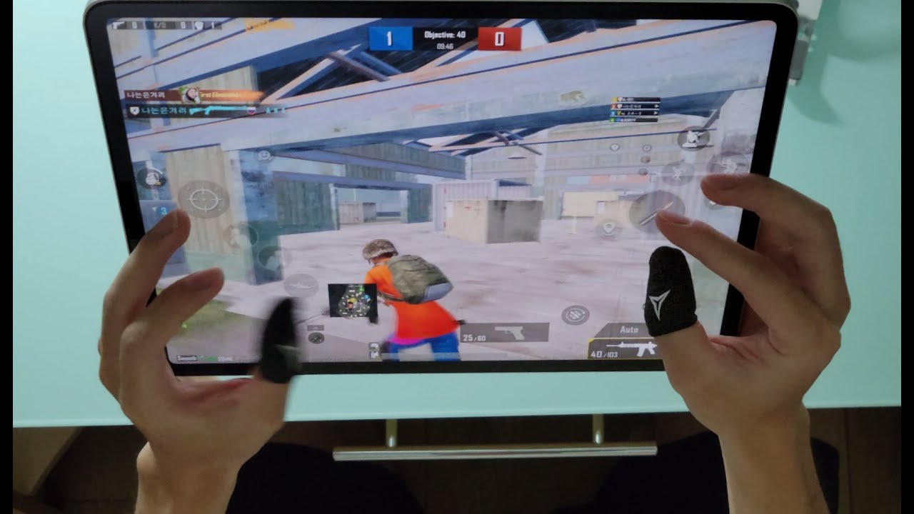 6 Finger Gyro HANDCAM in 4K | Apple iPad Pro 12.9 90 FPS PUBGM TDM BGMI ...