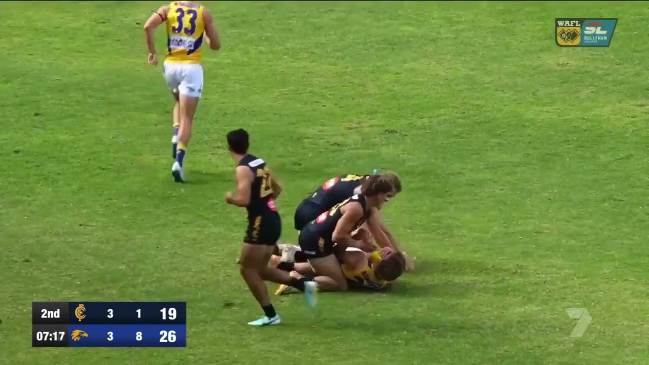 Bo Allan - West Coast vs Claremont WAFL Round 4 2025