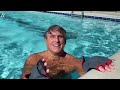"I feel like a fish": Paraplegic hopes his swimming can help cure the wheelchair-bound