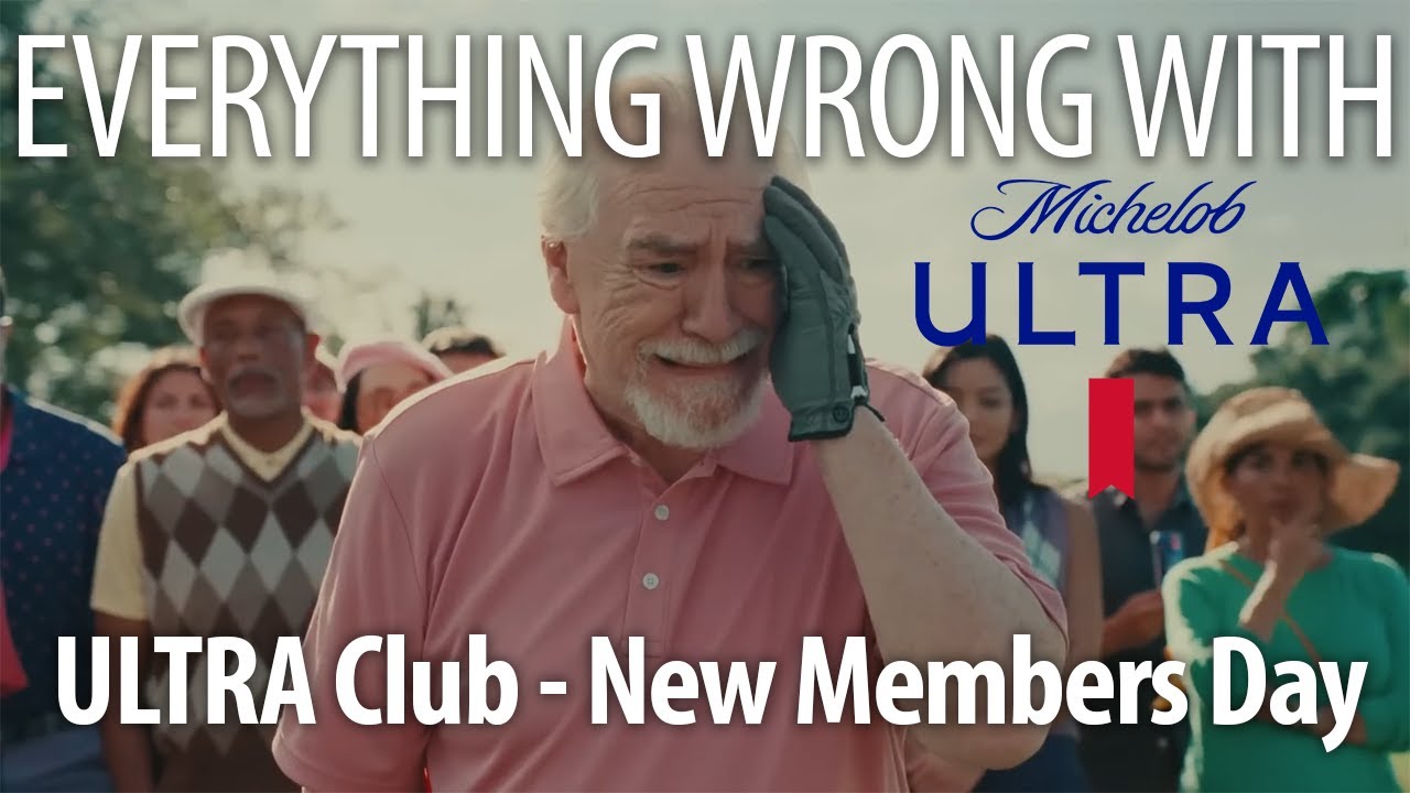 Everything Wrong With Michelob Ultra - "ULTRA Club - New Members Day"