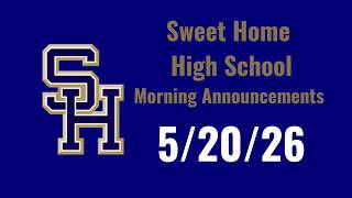 5/20/26 Morning Announcements