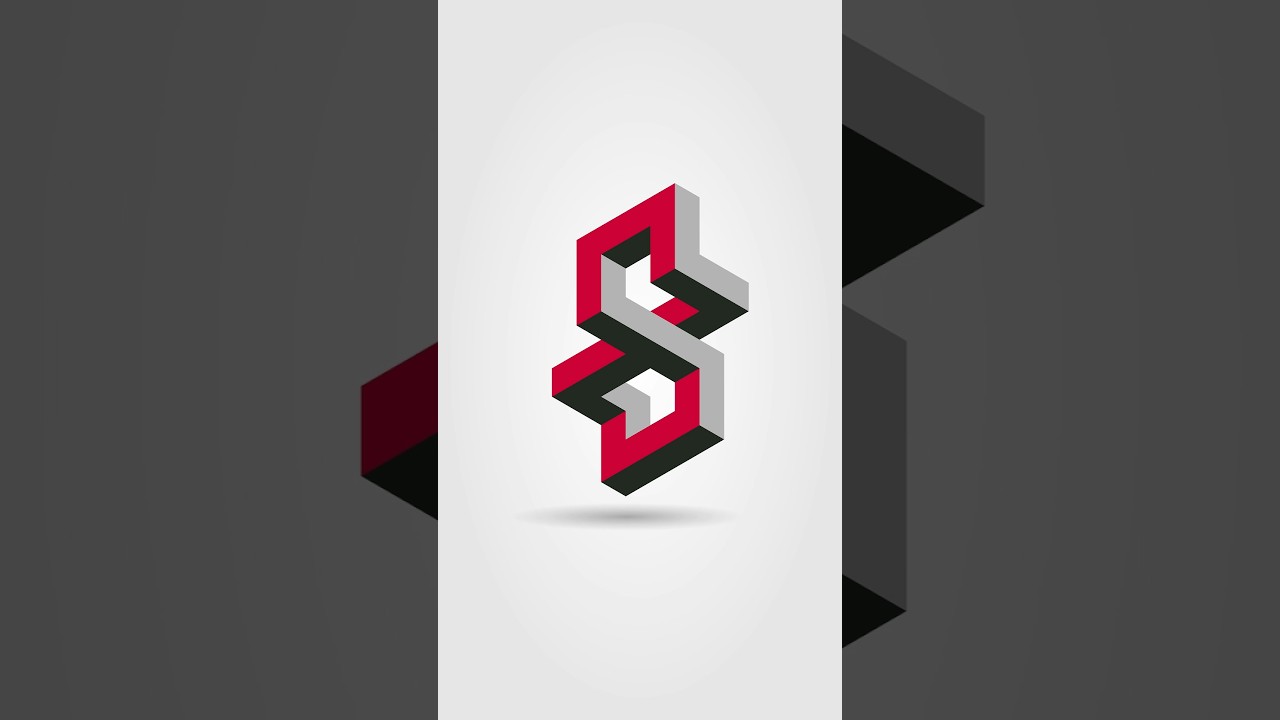 CorelDraw Tutorial 3D Logo Design Using Gird Method 