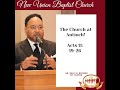 The Church at Antioch!