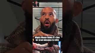 Demetrious Johnson thinks it’s time for Israel Adesanya to retire