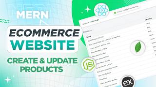 Day 15 | MERN Stack eCommerce Website | Create, Update &amp; Delete Products  | PHP Tech Life Hindi