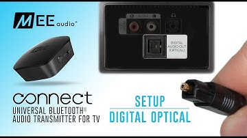 MEE audio Connect Bluetooth Audio Transmitter for TV | Using Digital Optical