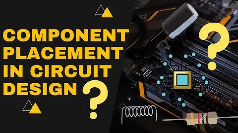 how to place electronic components on pcb???