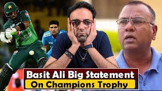 Pcb Should Demand Points If India Refuses To Play In Pakistan Under A Hybrid Model Says Basit Ali