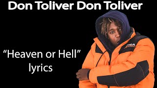 Don Toliver – Heaven or Hell Lyrics