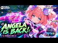 ANGELA ASPIRANT IS BACK!💖 SOLO MYTHIC IMMORTAL RANK GAMEPLAY🎀🌸