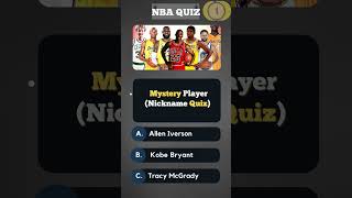 Mystery Player (Nickname Quiz) #quiz #basketball screenshot 5