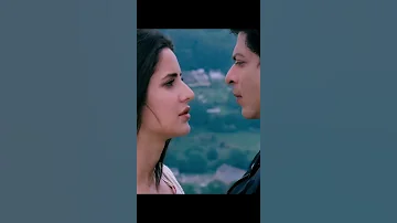 i love you SRK with Katrina very Romantic scene #shorts #youtubeshort #bollywoodinformation #srk