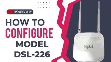 How To Configure PTCL Device D-Link Model DSL-226