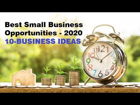 Small Business Opportunities - 10 BUSINESS IDEAS