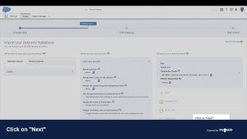 How to import leads in Salesforce lightning from a CSV file