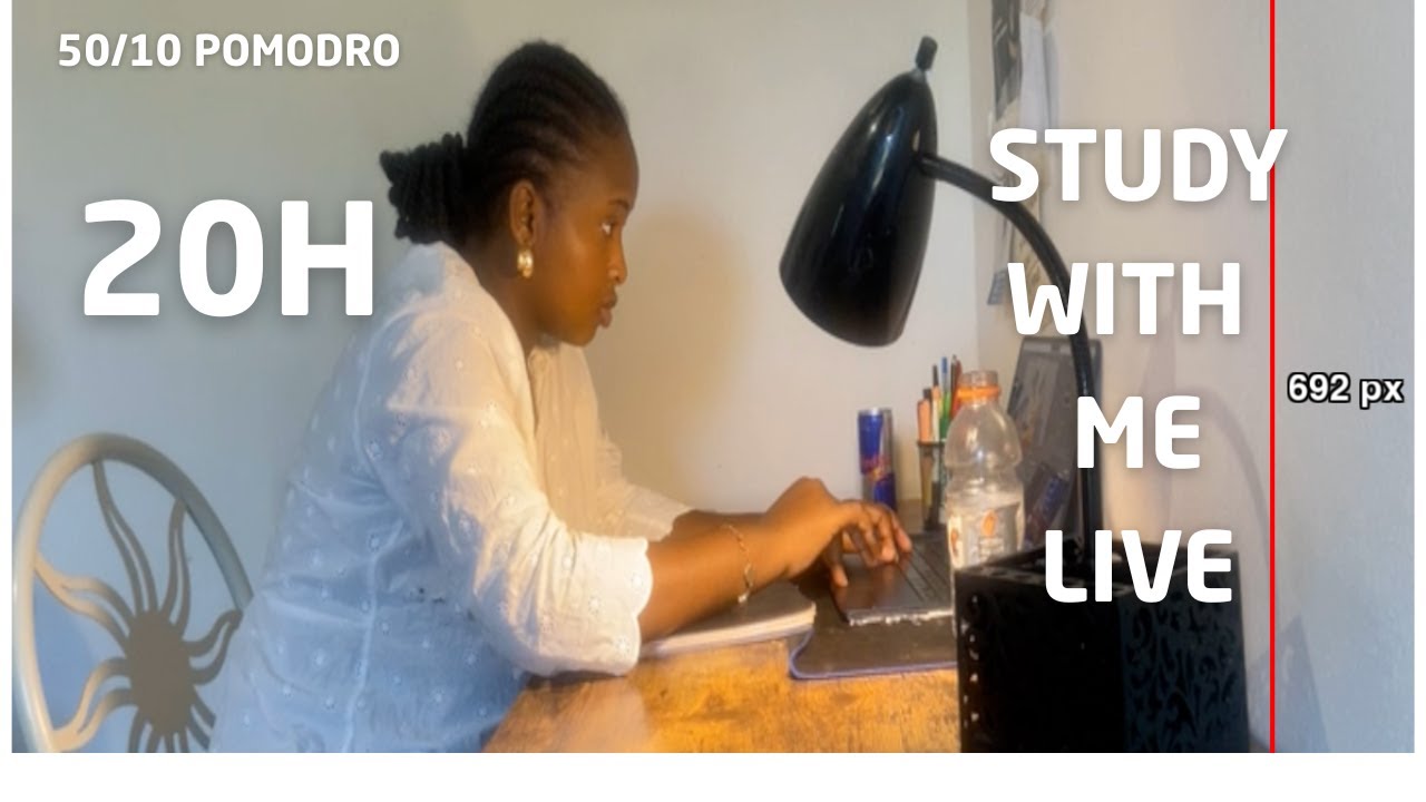 EXAM MODE | Study With Me – 20 Real Hours (No Music) Part 2