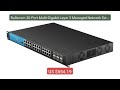 Bullscom 30-Port Multi-Gigabit Layer 3 Managed Network Switch ... — Hot Deal 2026 | Limited Offer!