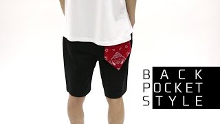 【メンズスタイリング】How to バンダナ　Back Pocket Style