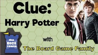 Clue Happy Potter Edition Review - with The Board Game Family