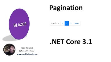 Implement Pagination in Blazor with Web API || HttpClient