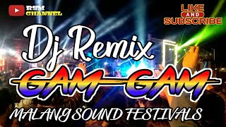 DJ Remix Gam-Gam Yang Diputar Saat Acara Malang Sound Festivals | Std. Kanjuruhan