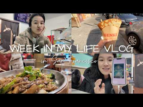 a week in my life: working 2 part-time jobs + food runs 🍵 | The Final Twenties #31
