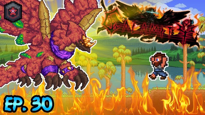 Terraria Calamity Mod 1.4: Challenging Bosses Await (Episode 4) — Eightify