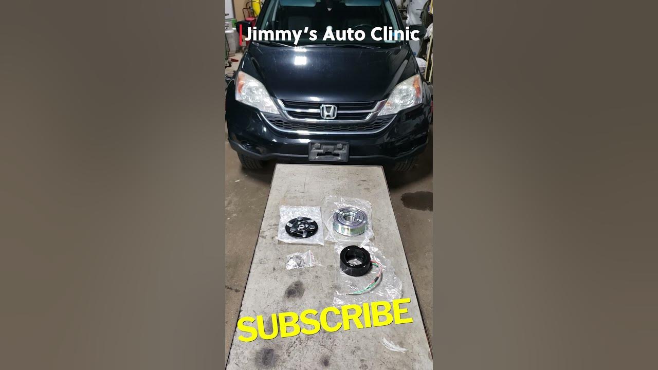 2011 Honda CRV | AC Compressor Clutch Replacement | Intermittent AC