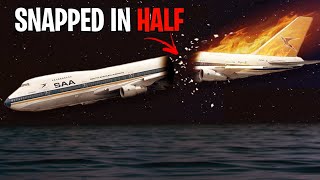 Nightmare As Plane Snaps In Half Over The Ocean!