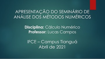 03 Método da Bissecção - implementação do algoritmo  - Parte 3
