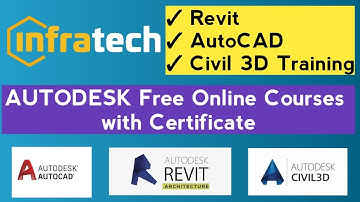 Autodesk AutoCAD Revit Civil 3D Free Courses with Certificate | Infratech Civil