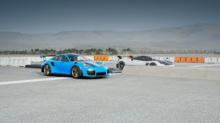 Forza 7 - 2018 Porsche 911 GT2 RS vs Pagani HUAYRA BC Drag Race!