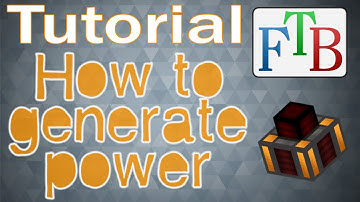 Minecraft: FTB Tutorial - Basic Power Generation