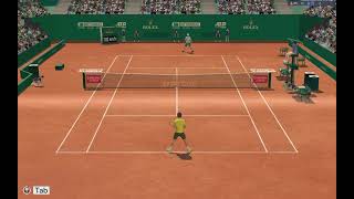 Full Ace Tennis Simulator: Tsitsipas VS Sinner (Monte Carlo 24)