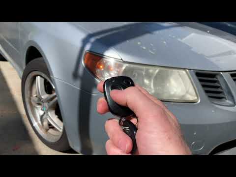 How To Turn Off The Beep On A Subaru Car Remote Control Door Lock