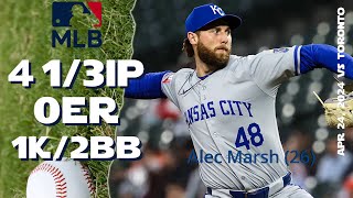 Alec Marsh, April 24, 2024 | MLB highlights
