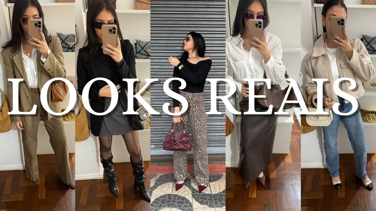 UMA SEMANA DE LOOKS REAIS
