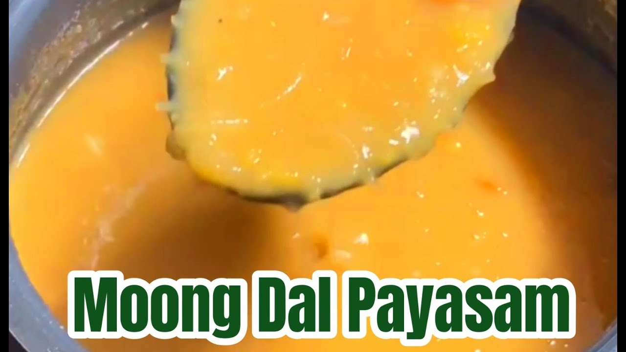 Pasi Paruppu Payasam Moong Dal Kheer Dessert Indian Sweet pasi-paruppu-payasam-moong-dal-kheer-dessert-indian-sweet