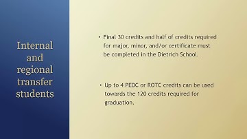 Understanding Credit Evaluations (fall 2018 admits and later)