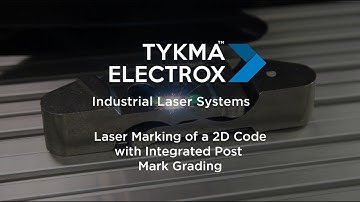 Laser Marking Machine with Integrated 2D Code Grading