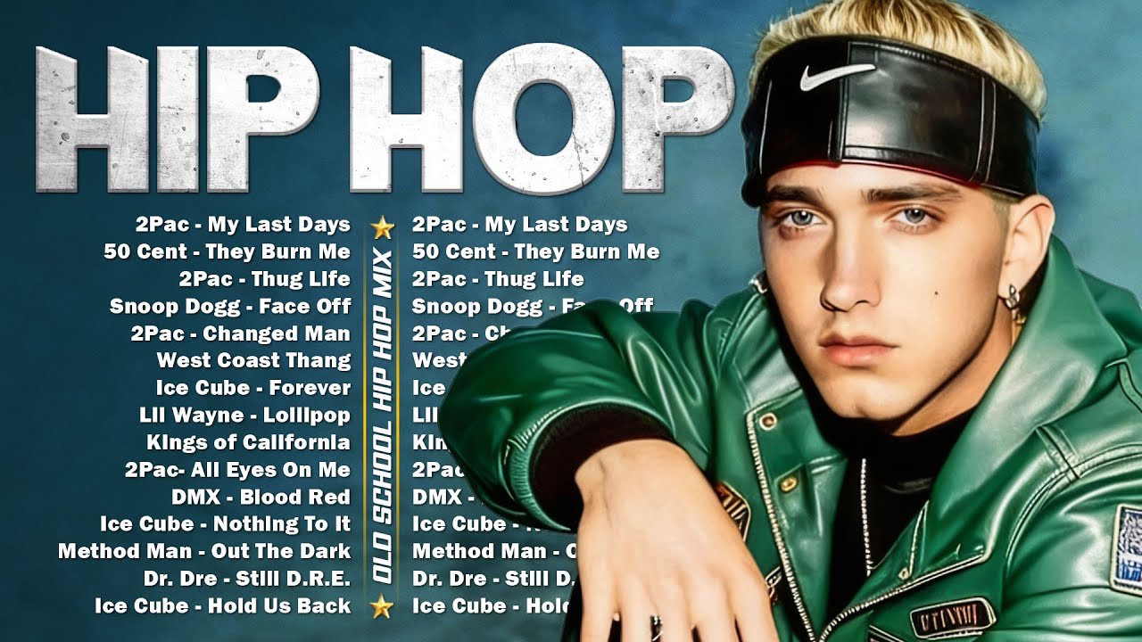 90S 2000S OLD SCHOOL HIP HOP 🎶🎶🎶 DR. DRE, 2PAC, SNOOP DOGG, ICE CUBE, 50 CENT, DMX, NAS 