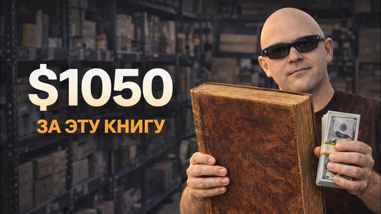 Как я продал книжку за 1050$ #перепродажа