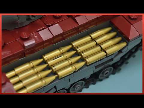 Man Builds Hyperrealistic LEGO TANKS to the Last Detail | 13,000 Pieces by @BrickMeet